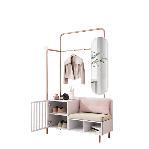 Shoe Rack with Mirror - RG33