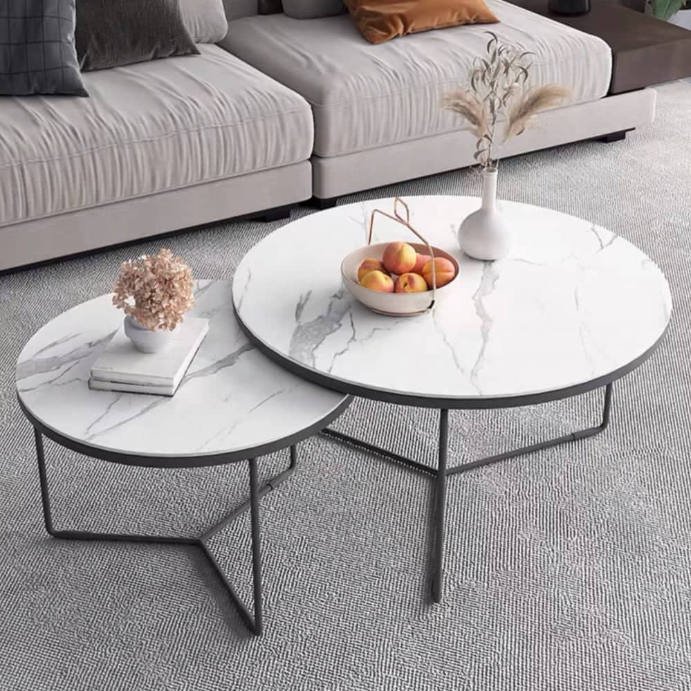 طاولتين قهوة بتصميم أنيق - STAR-homznia