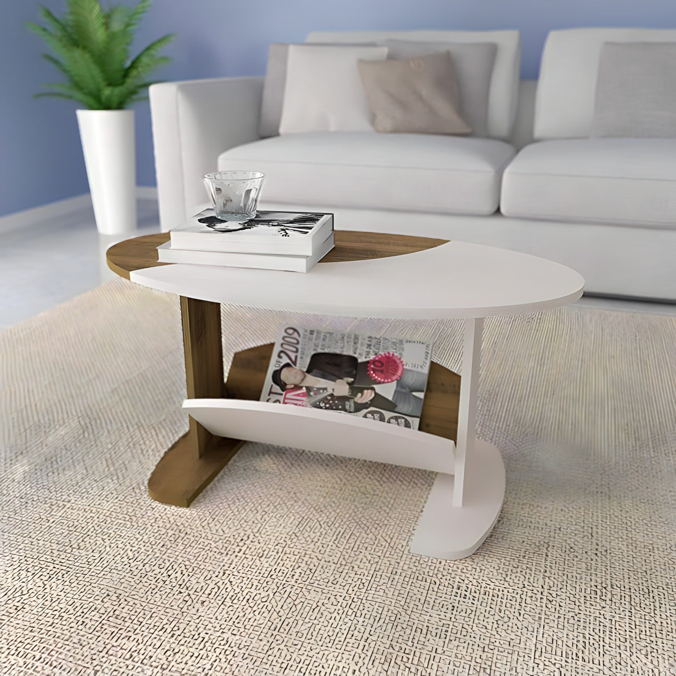 طاولة قهوة بتصميم حديث