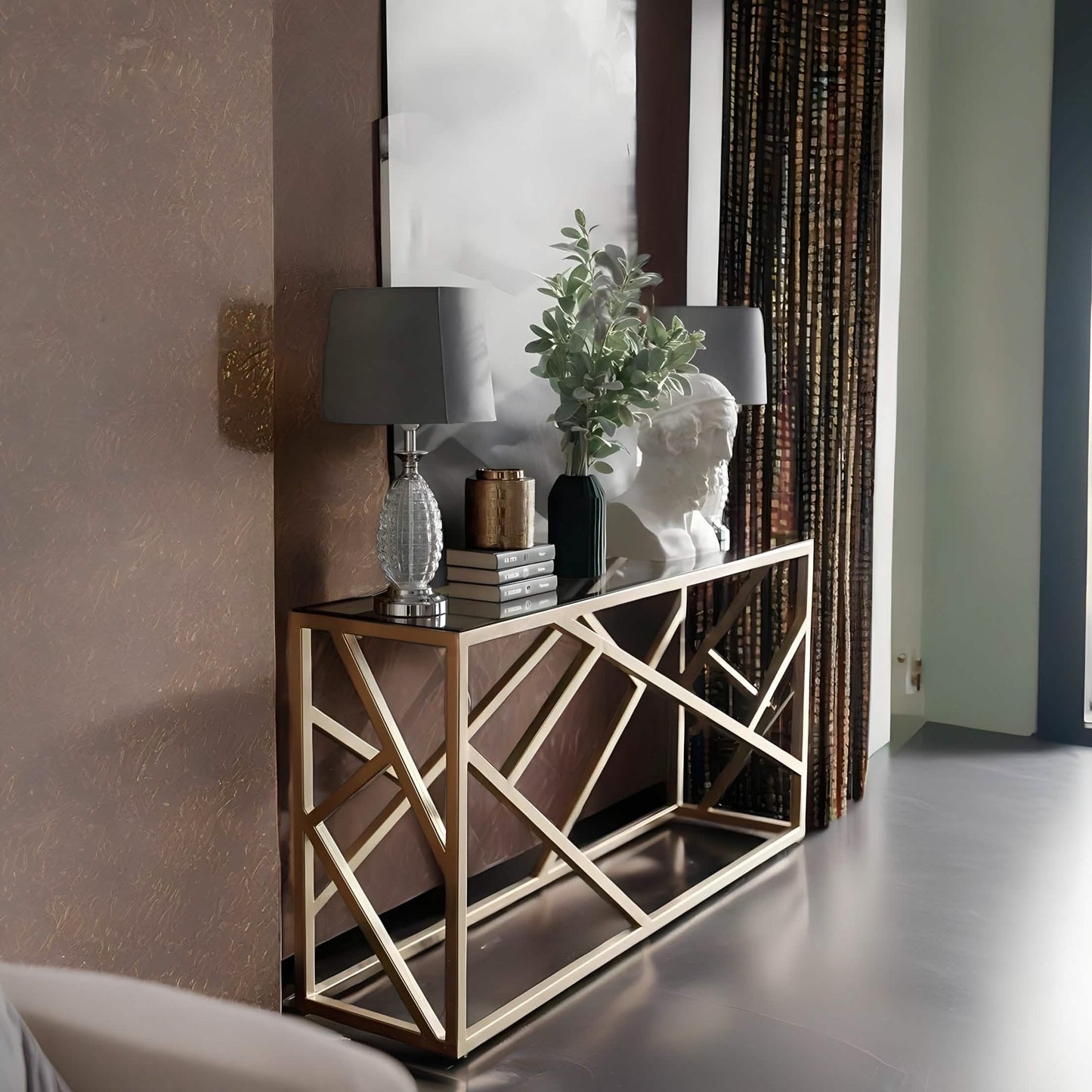 Glass Top Console - RON12