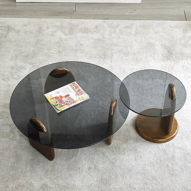 طاولة قهوة بسطح زجاجي - MODULUXE-homznia