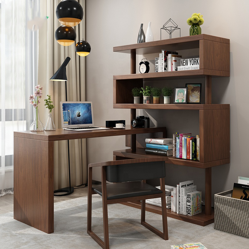 مكتب بأرفف جانبية - CLASSY-homznia