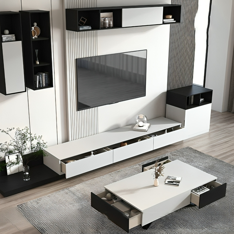 طقم طاولات بتصميم عصري - FUR73-homznia