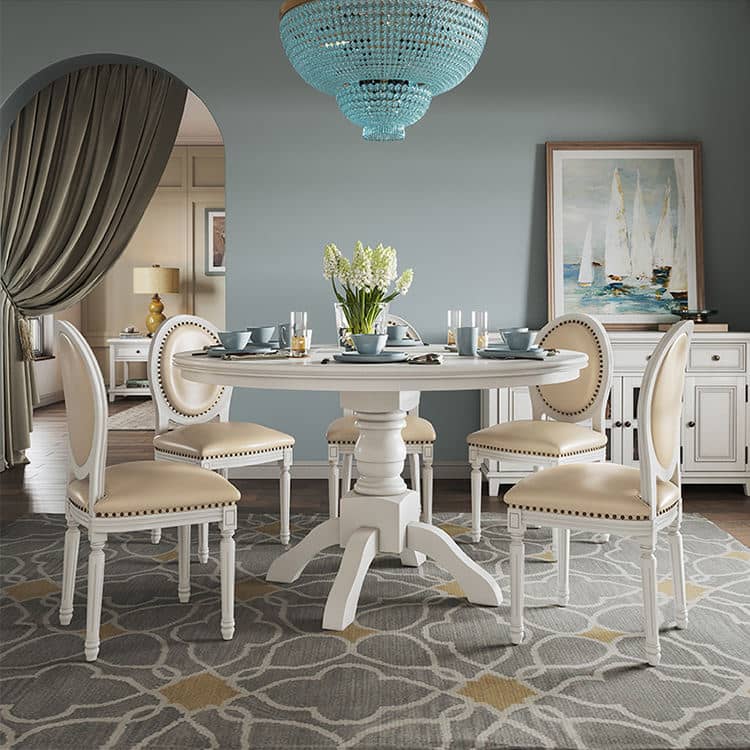 طاولة طعام بتصميم كلاسيكي - DORA-homznia
