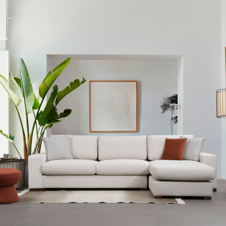 كنب زاوية بتصميم مودرن - PLC39-homznia
