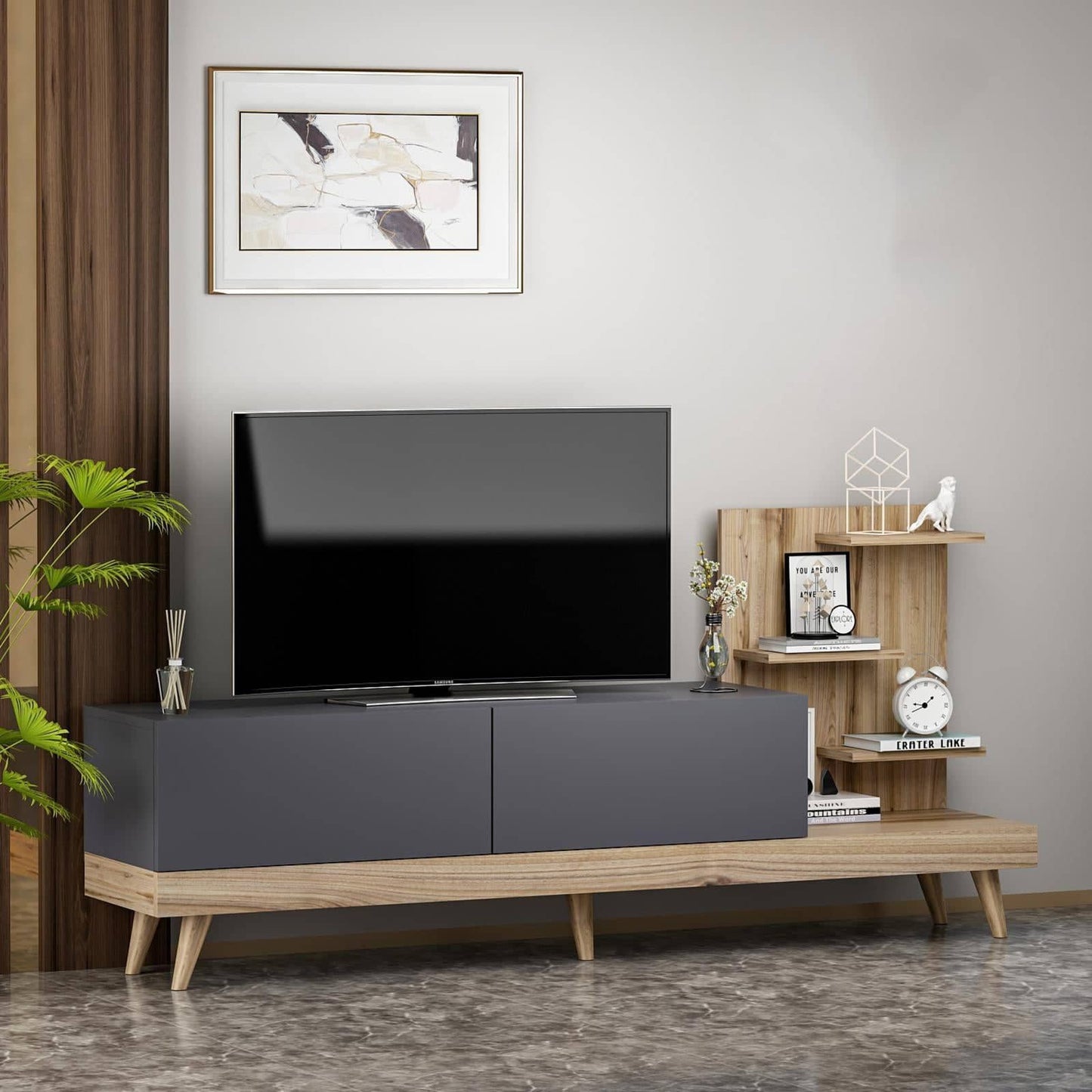 طاولة تلفاز بتصميم انيق - CLG275-homznia