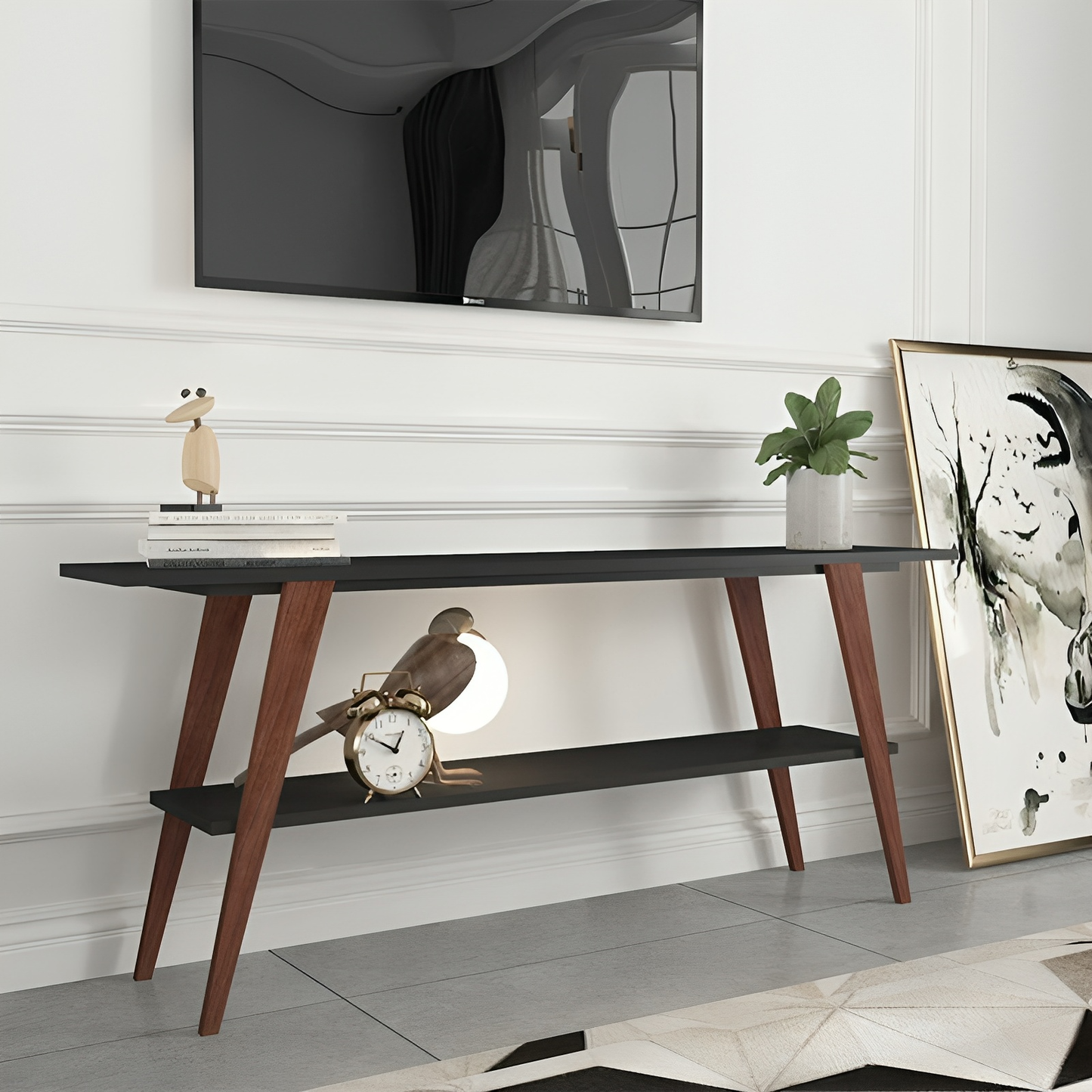 طاولة تلفاز مزودة برف - CLG164-homznia