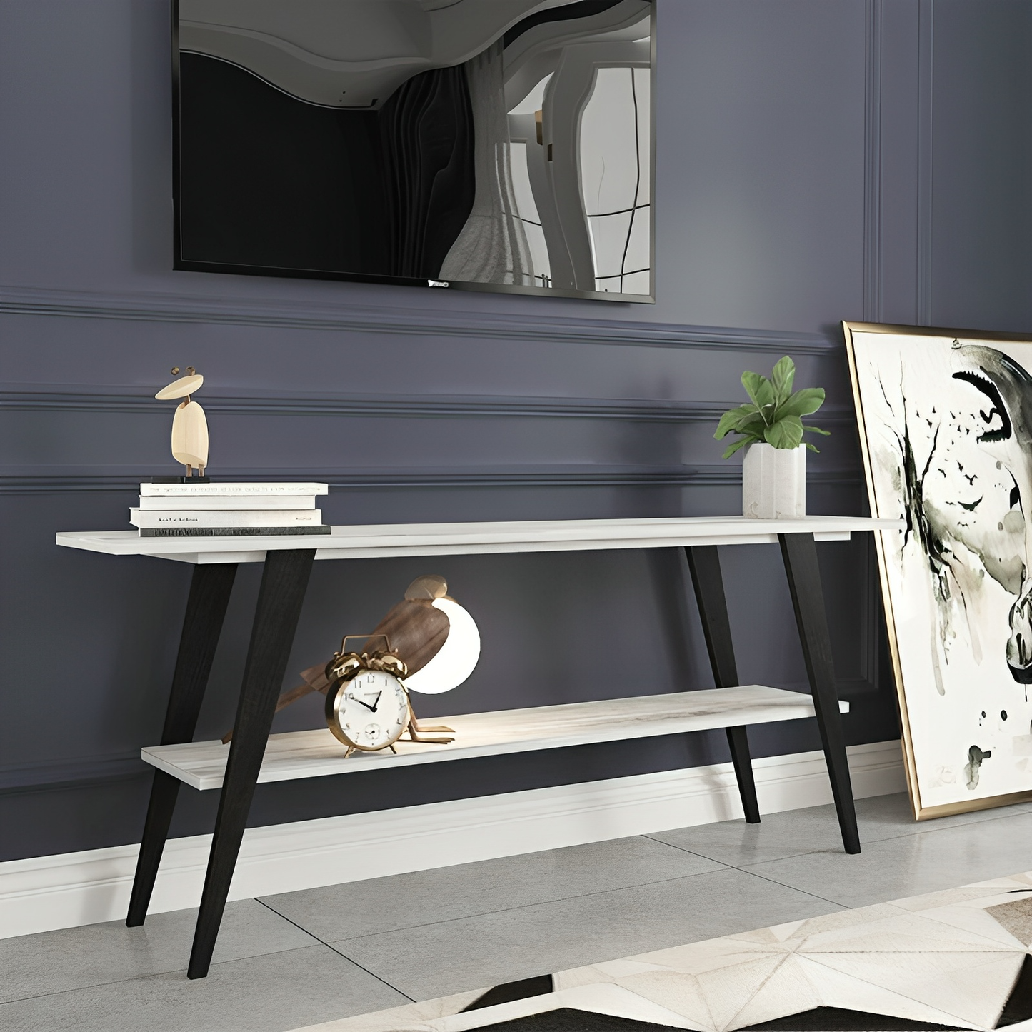 طاولة تلفاز مزودة برف - CLG164-homznia