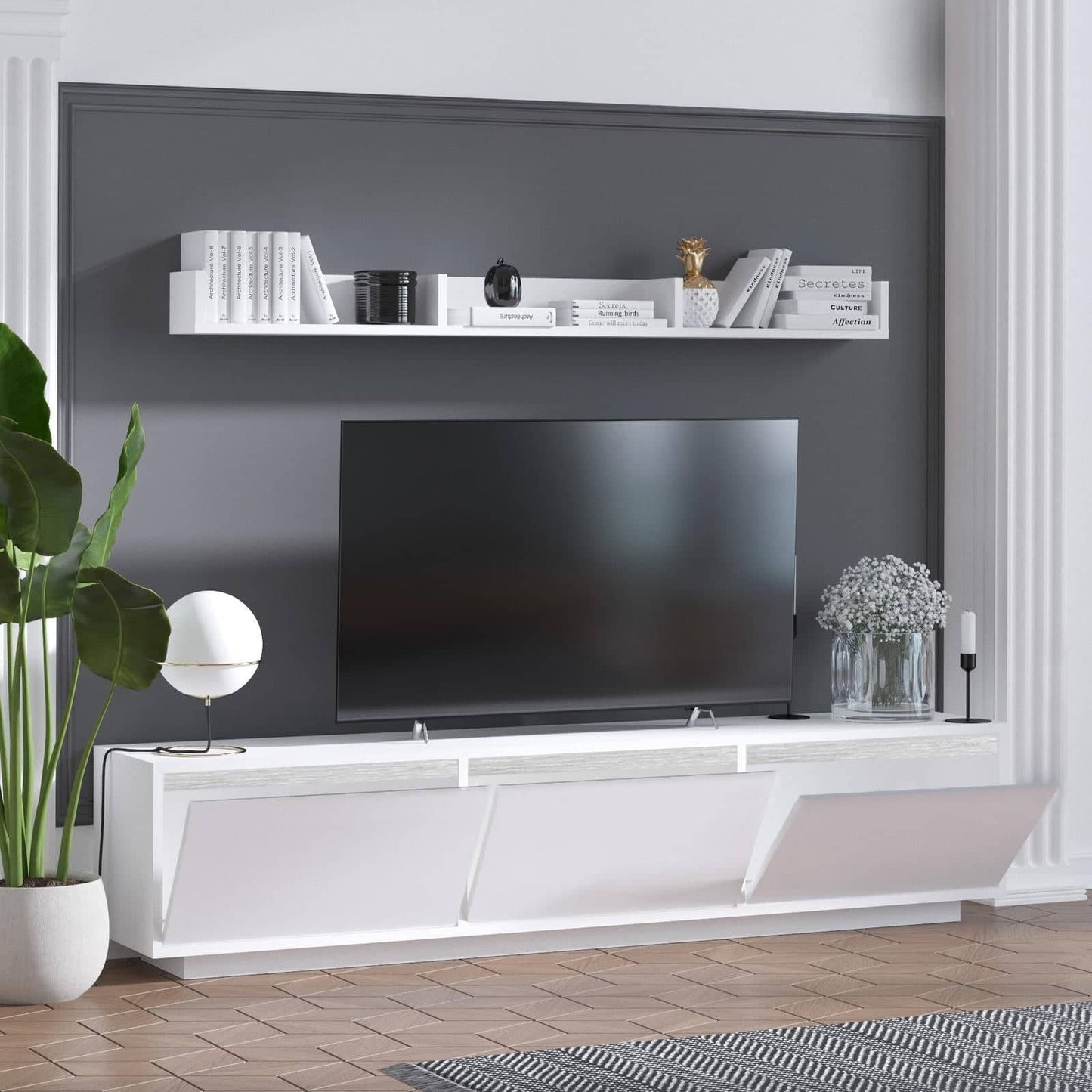 طاولة تلفاز بتصميم مودرن - CLG269-homznia