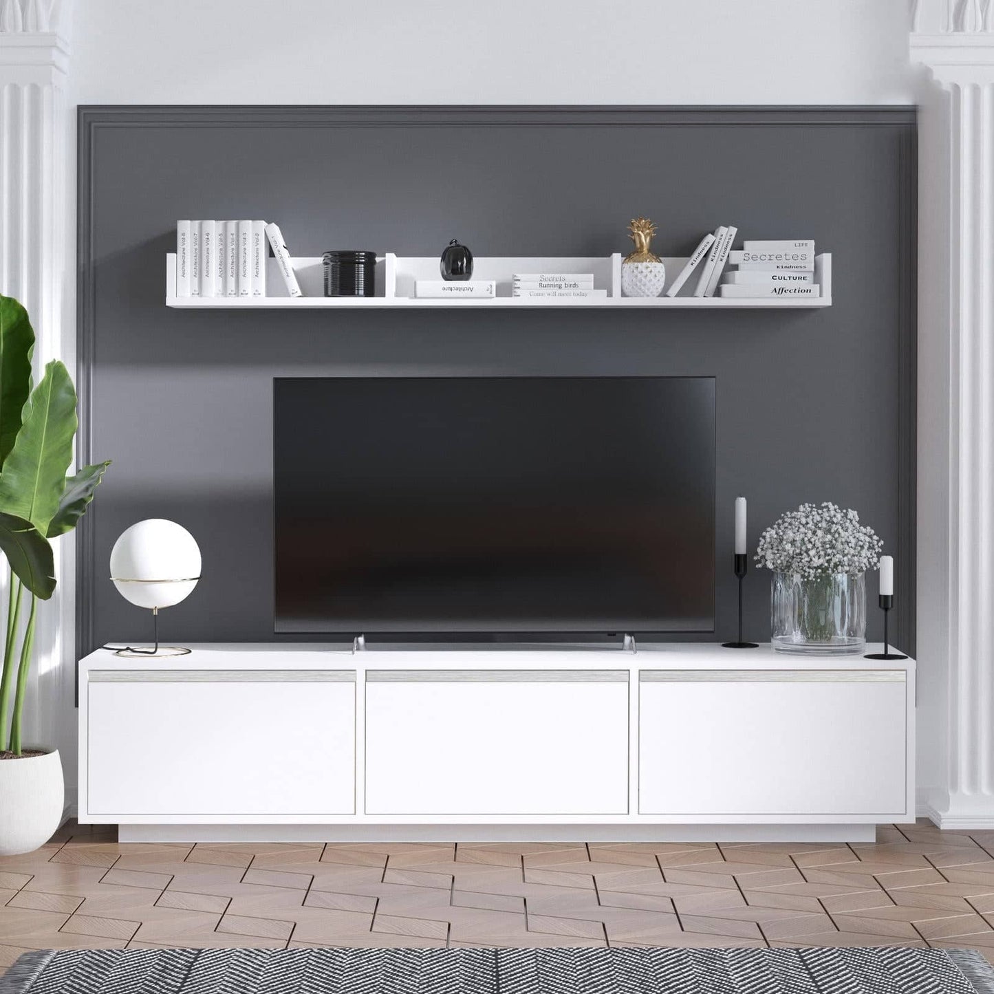 طاولة تلفاز بتصميم مودرن - CLG269-homznia