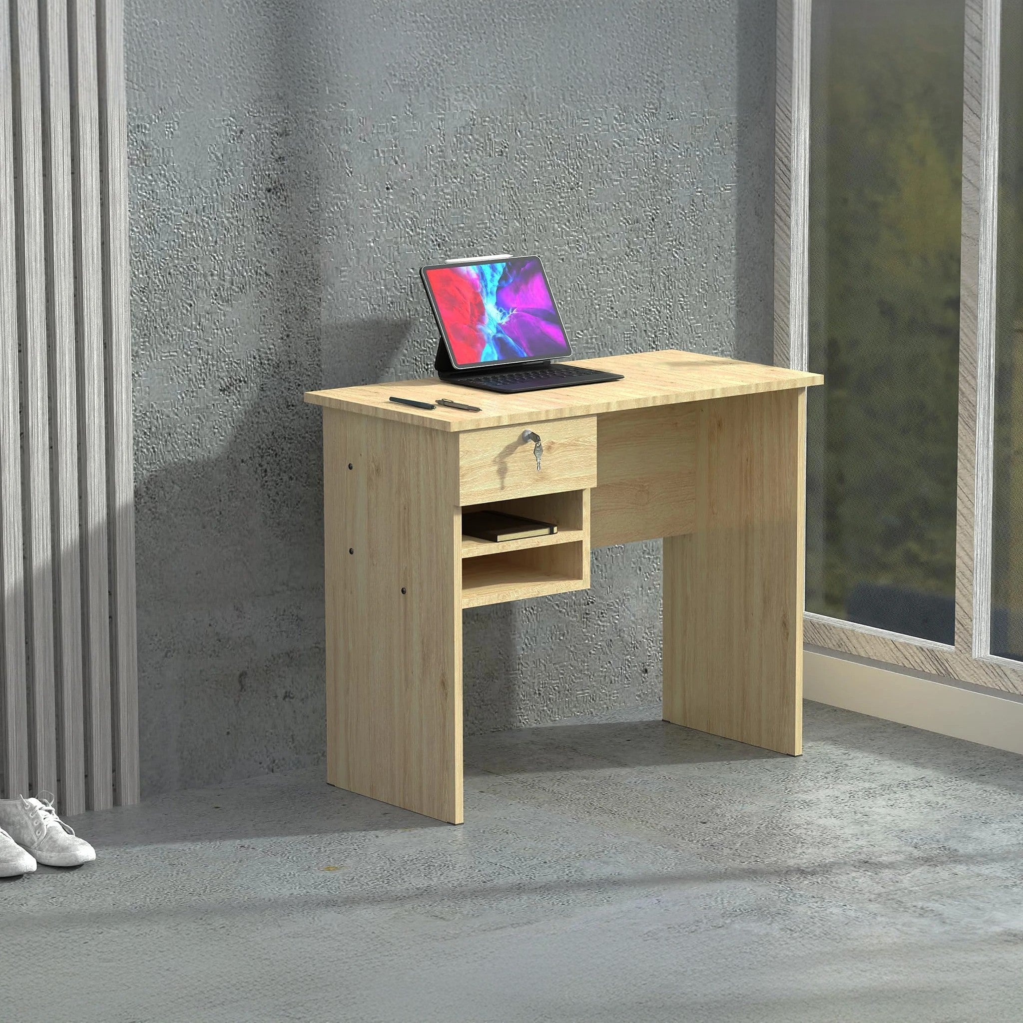 Simple wooden desk - H0199