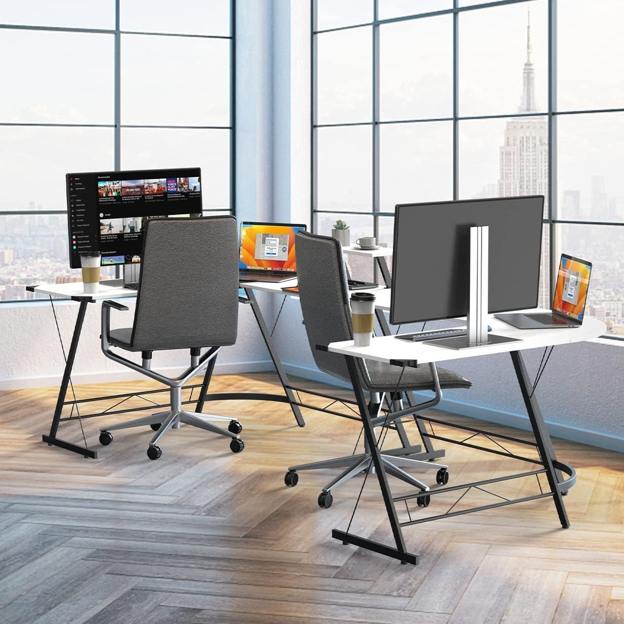 L-Shaped Gaming Table - H0246
