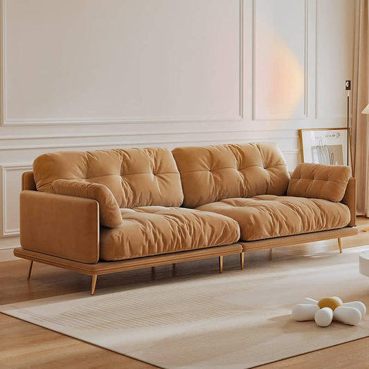 Modern velvet sofa - MERA