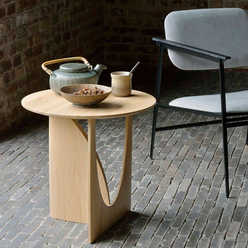 طاولة جانبية بتصميم هندسي -AMJAD-homznia