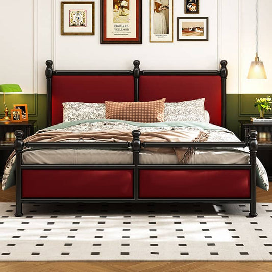 سرير خشبي بطراز أمريكي - RENO