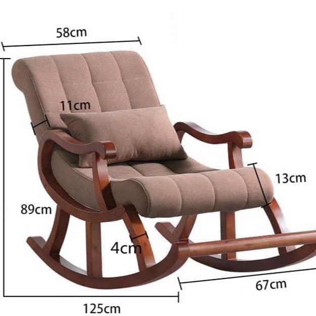 Wooden relaxing chair - BAYTK