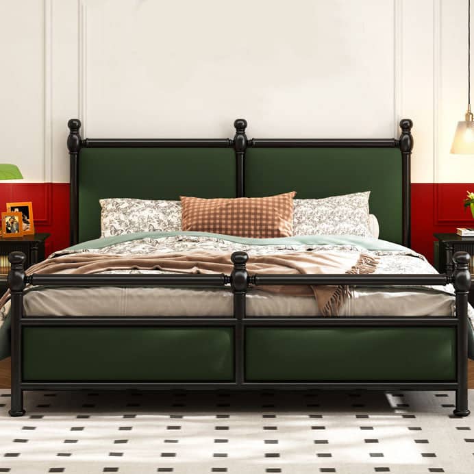 سرير خشبي بطراز أمريكي - RENO