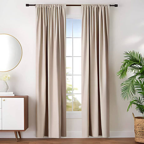 Beige curtain - CART1