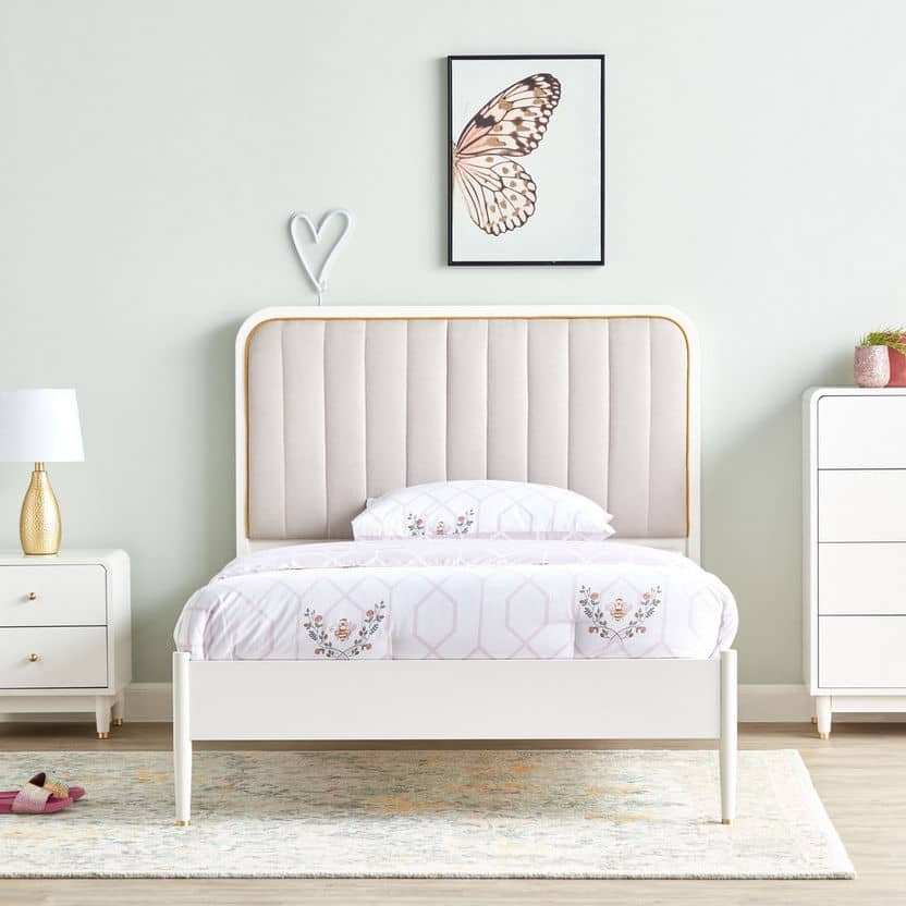 Simple baby bed design sales