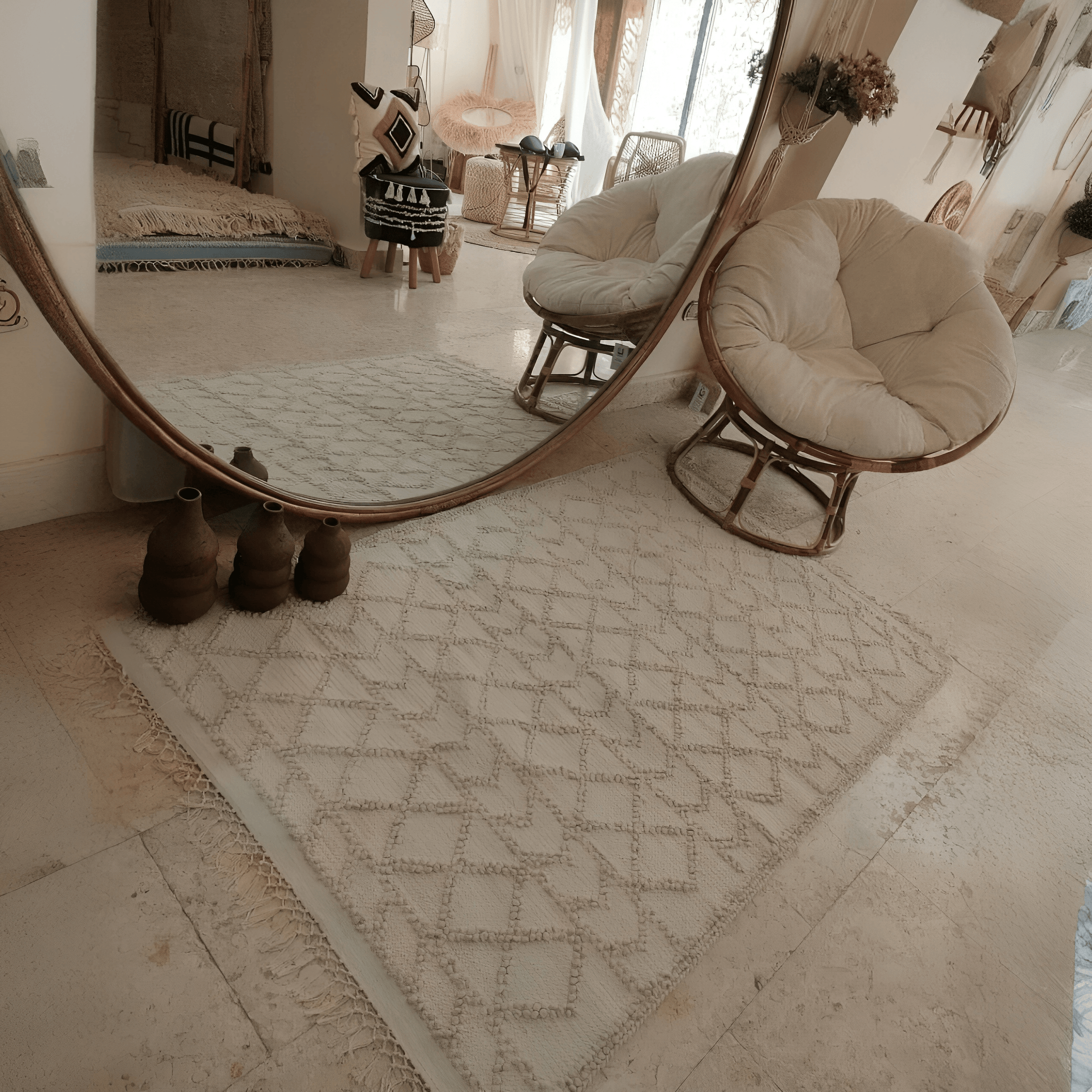 سجادة صوف 150*200 سم - LUS82 - Homix