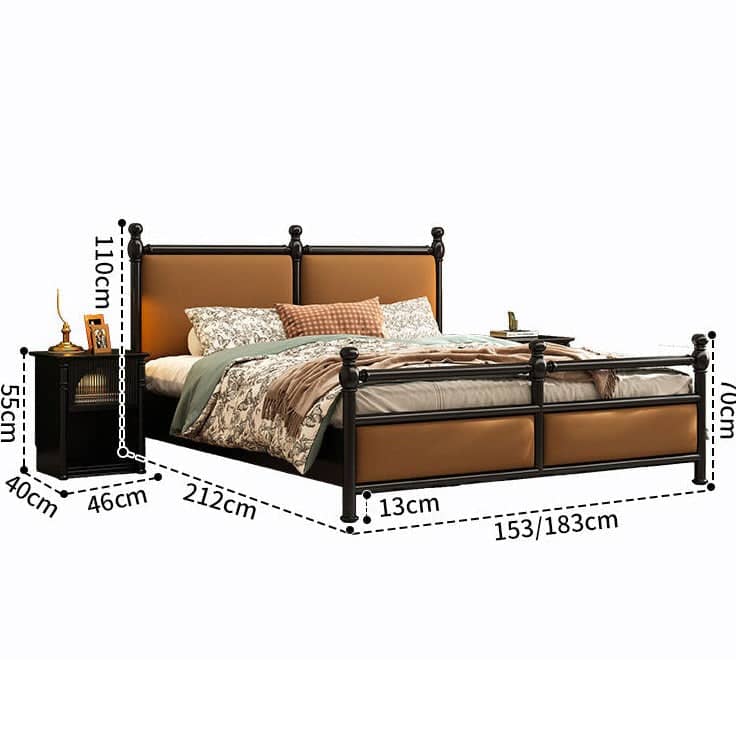 American style wooden bed - RENO