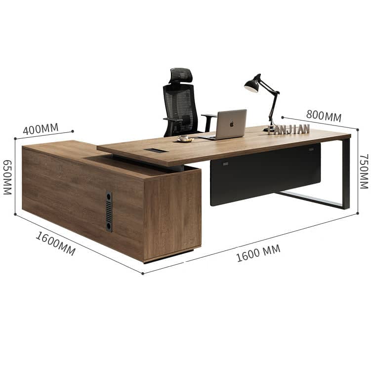 مكتب خشبي بتصميم فاخر - STAR-homznia
