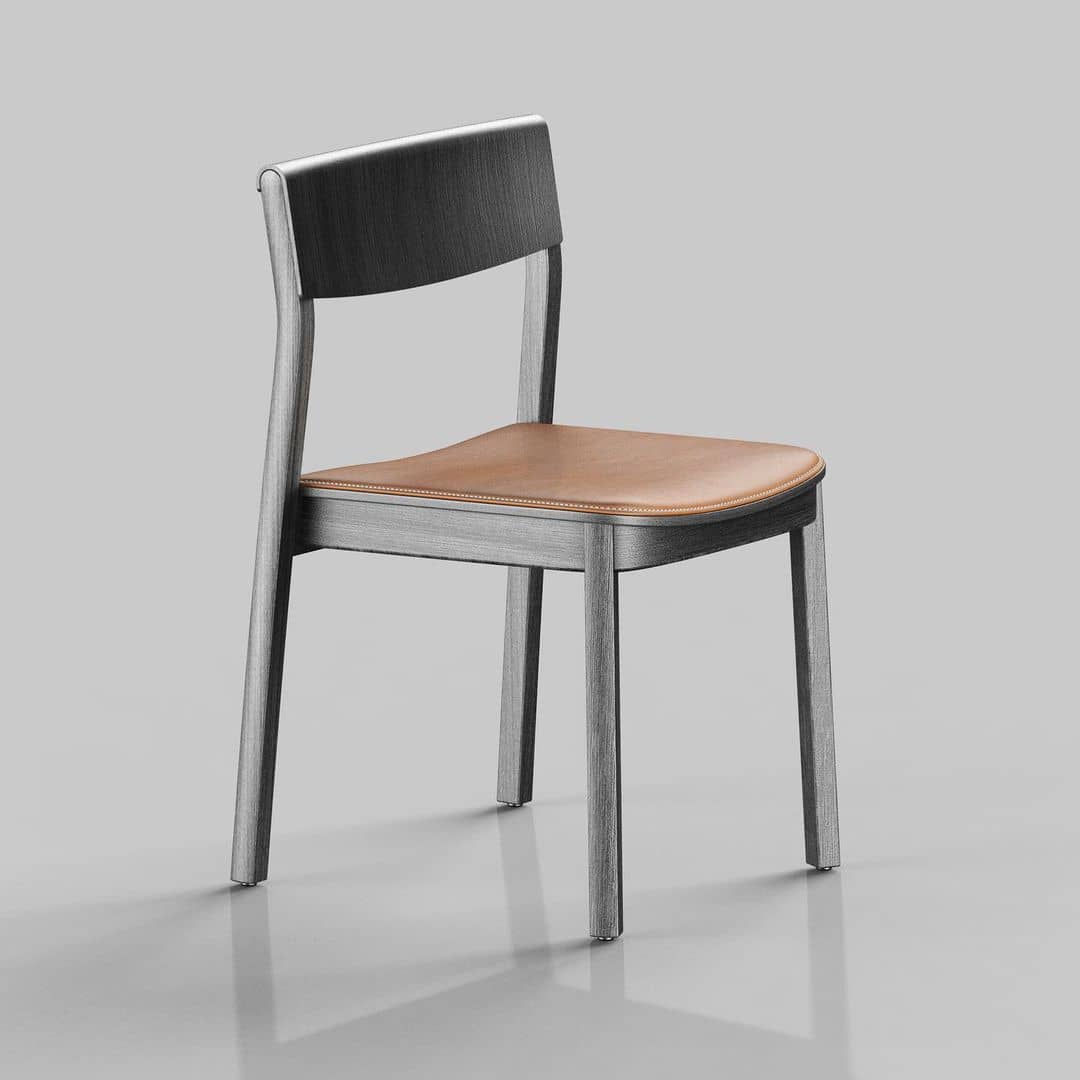 كرسي خشبي نمط ياباني - HANG-homznia