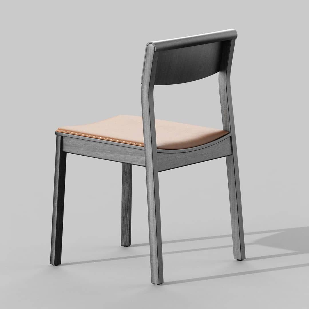 كرسي خشبي نمط ياباني - HANG-homznia