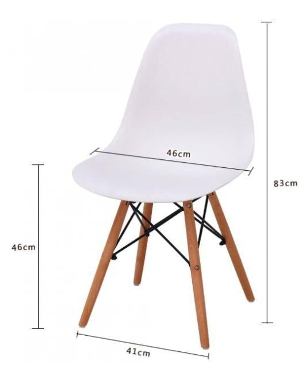 كرسي مكتب بارجل خشبية - STAR