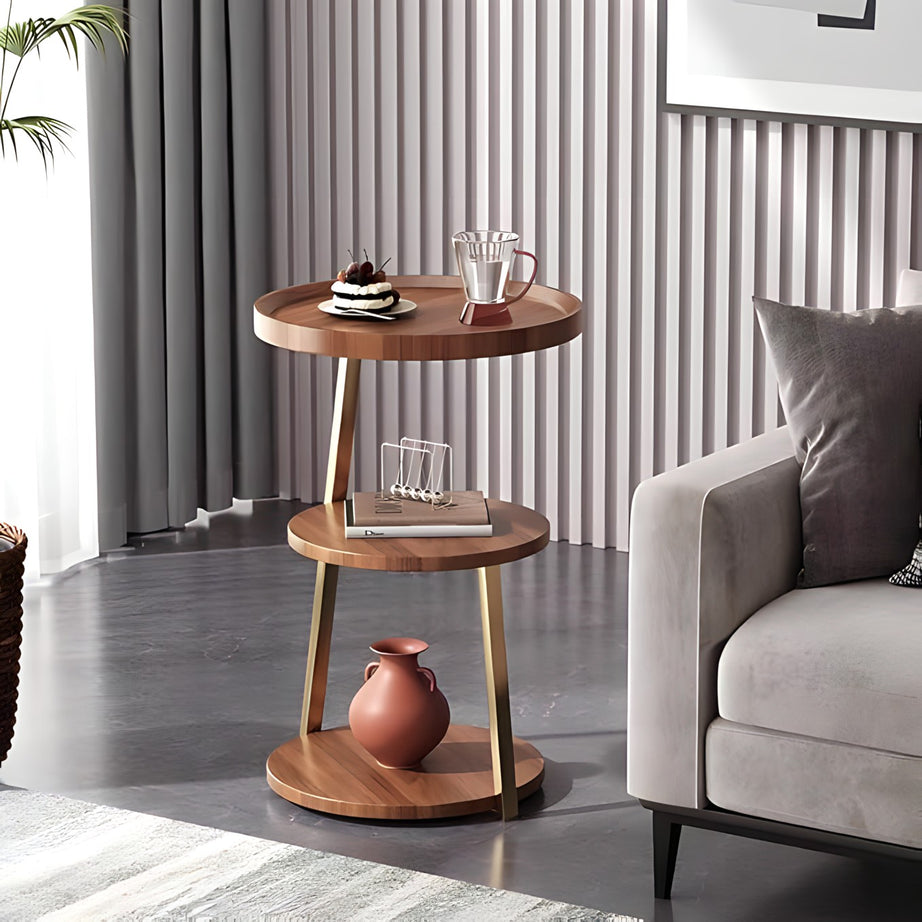 Brown side table - H0741