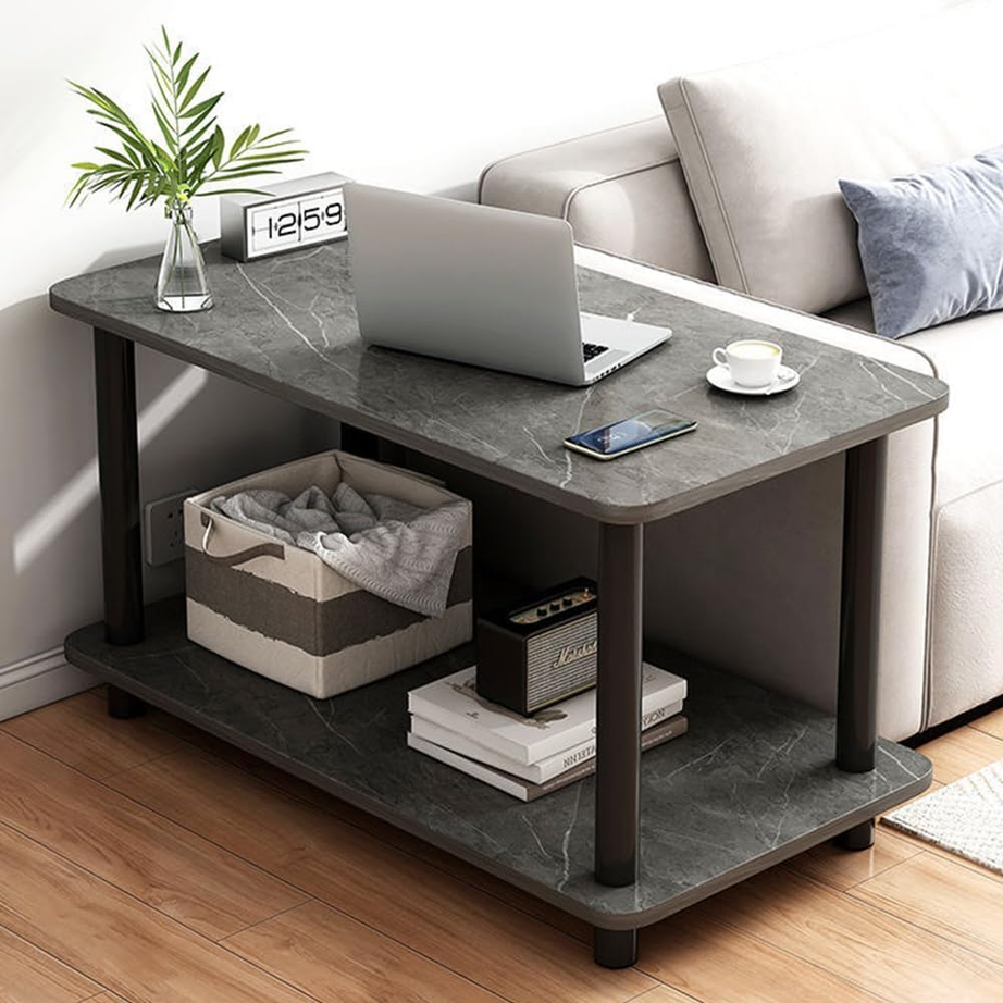 Black Wooden Side Table - H0477