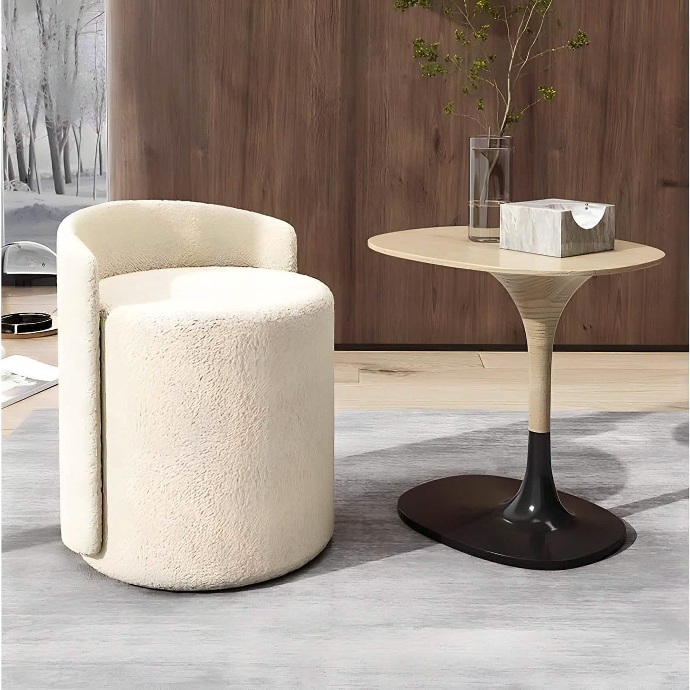 Single chair, white - H0913
