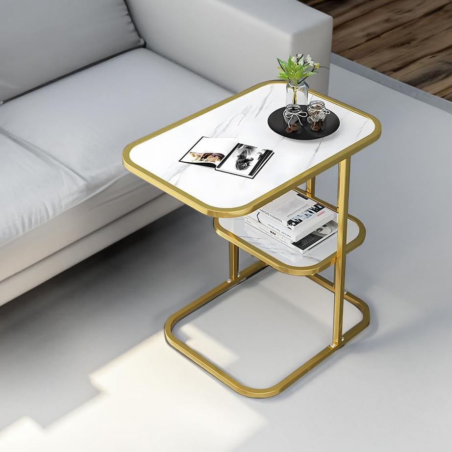 Gold Side Table - H0701