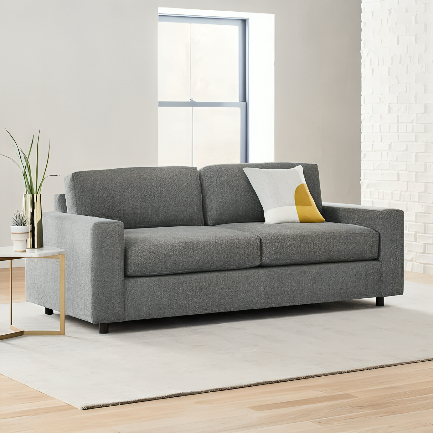 Beech wood sofa - MAS64