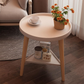 طاولة جانبية خشبية - H0114