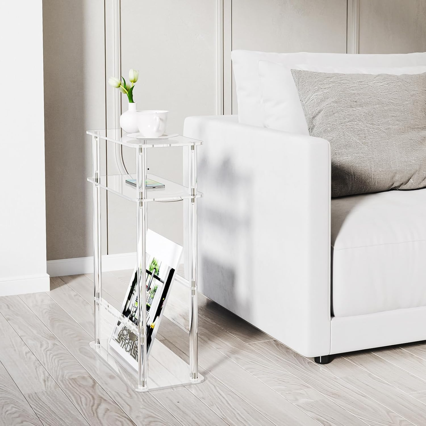 Acrylic Side Table - H0962