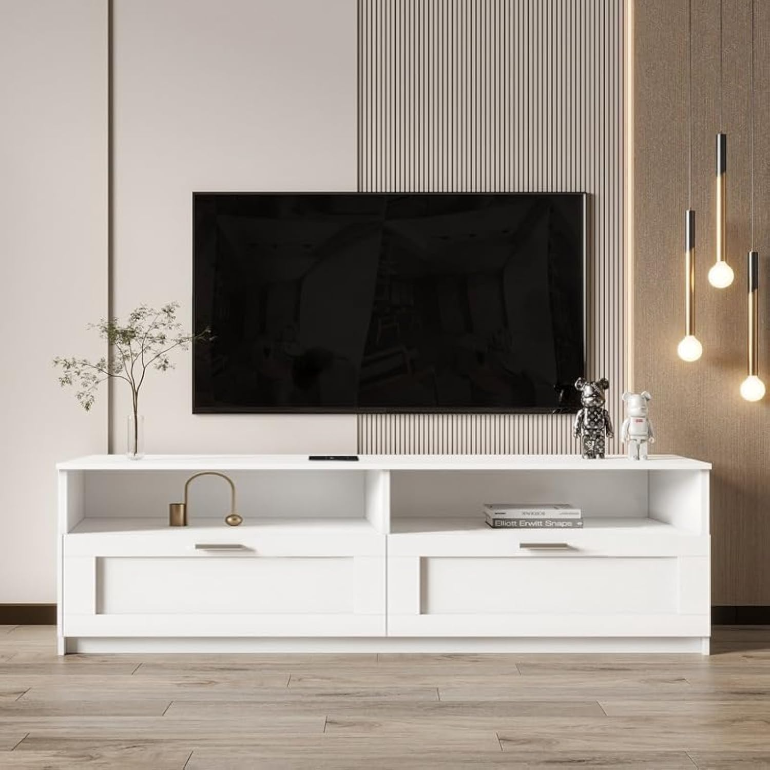 White TV Table - H0510