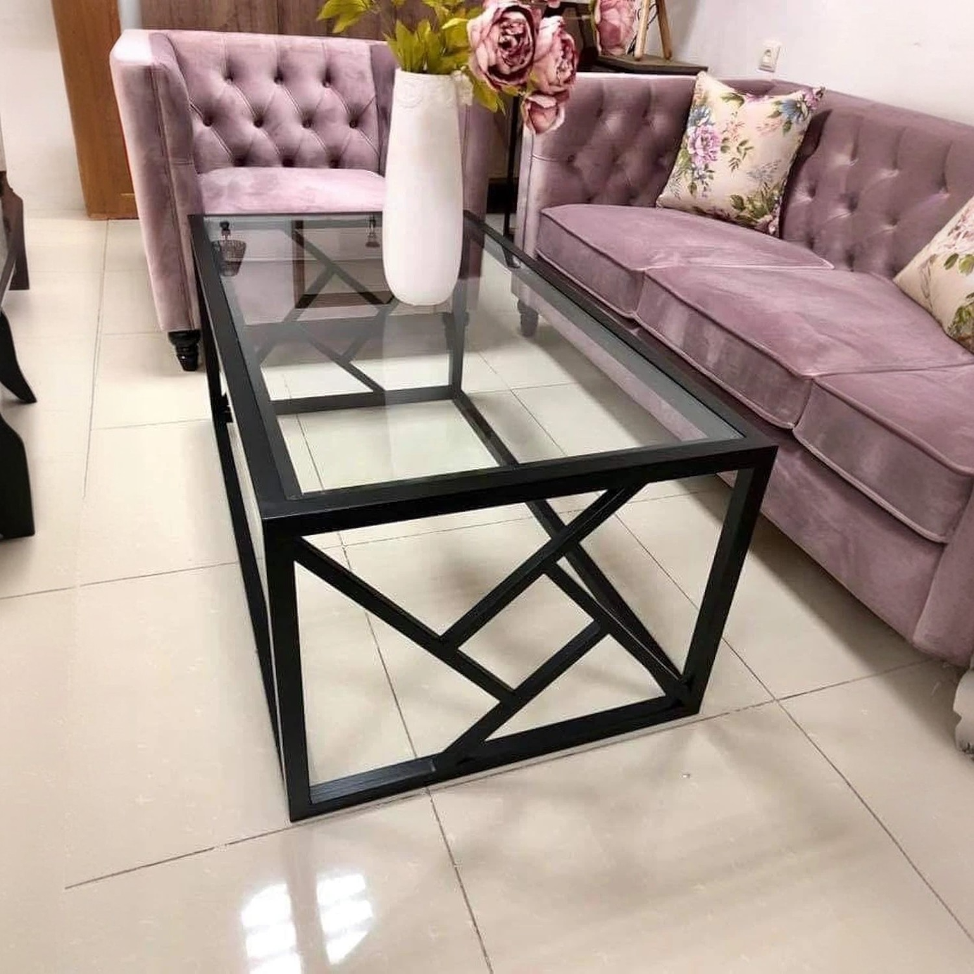 Glass Coffee Table - RON83