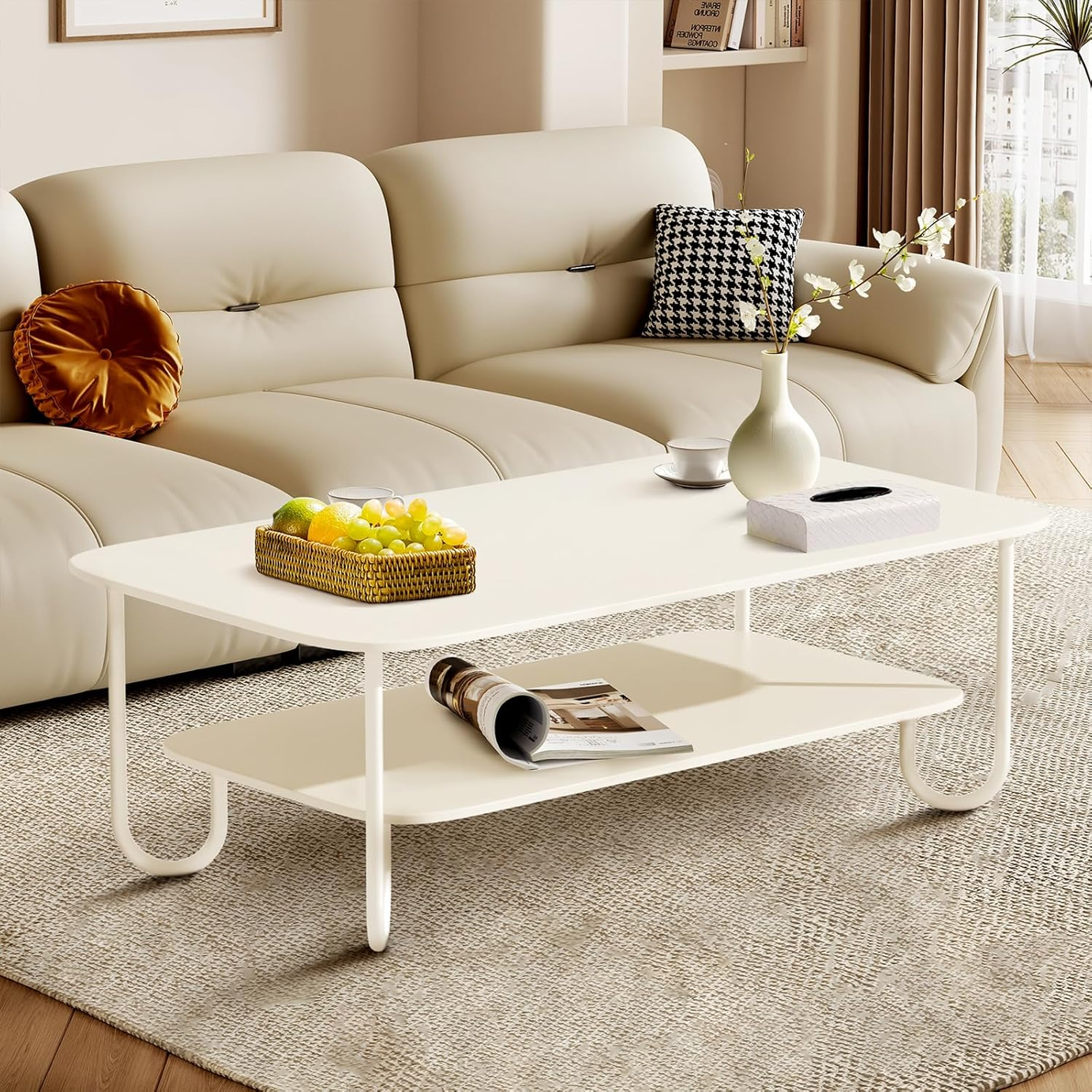 White Coffee Table - H0822 