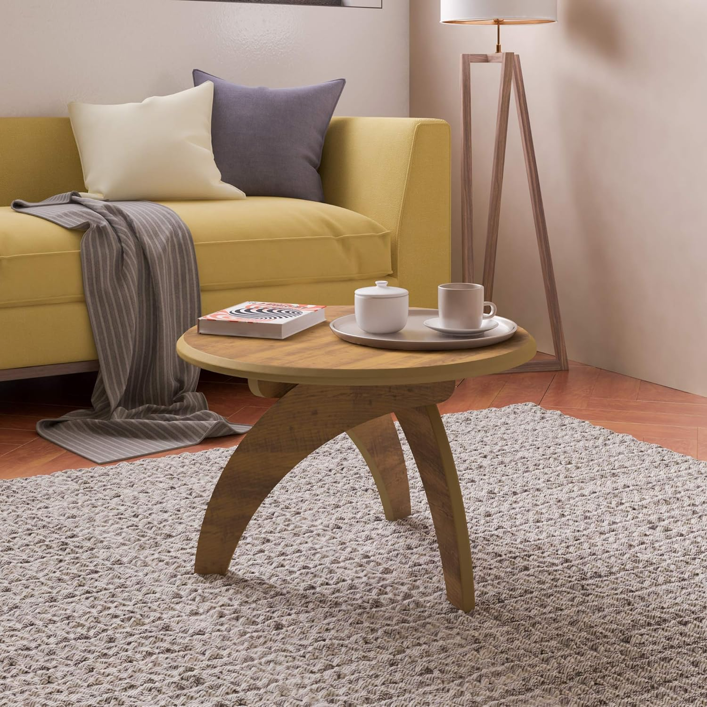 Brown Coffee Table - H0881