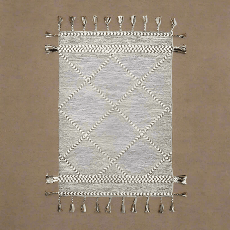 سجادة صوف بيج 95*150 سم - LUS185 - Homix