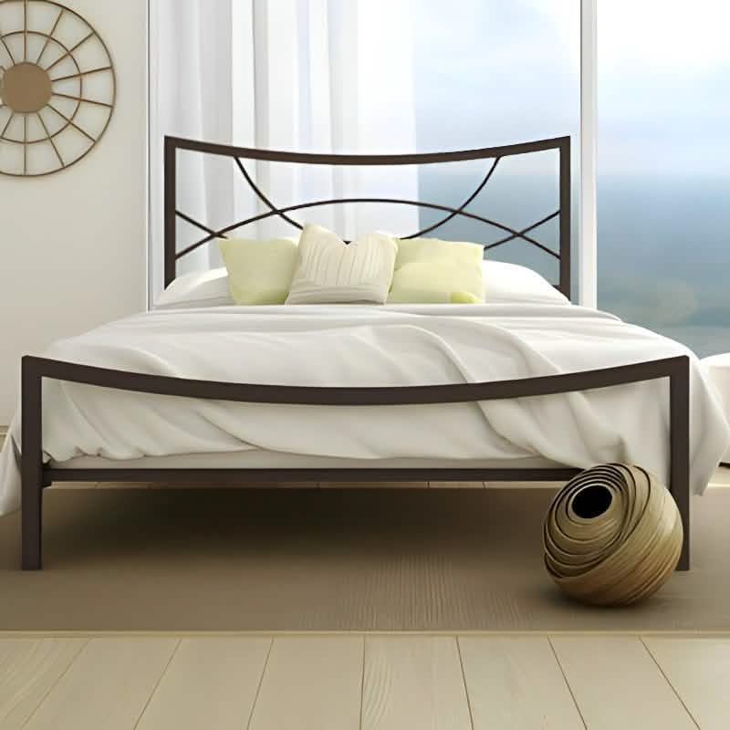 Black Metal Bed - RON262