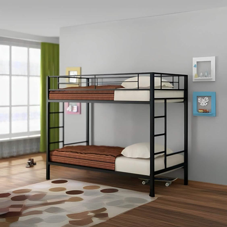 Black Metal Bunk Bed - RON269