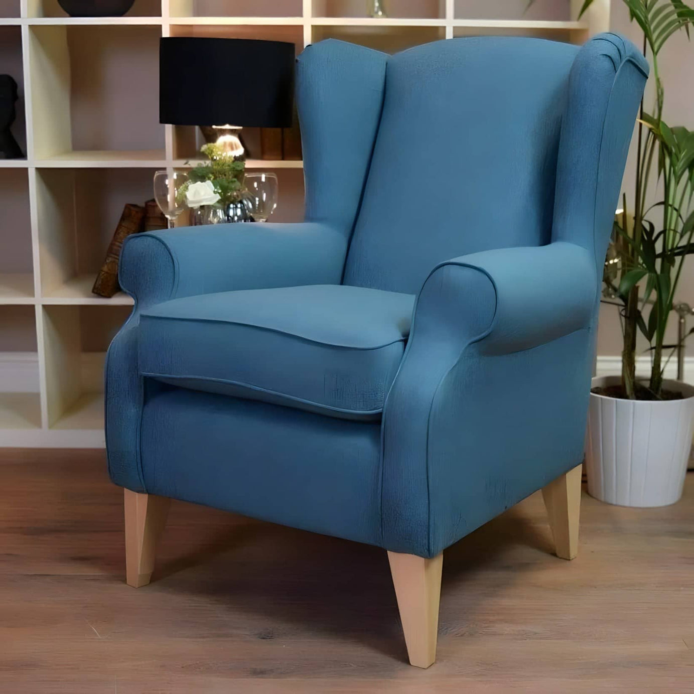 Beech wood armchair - BUF77