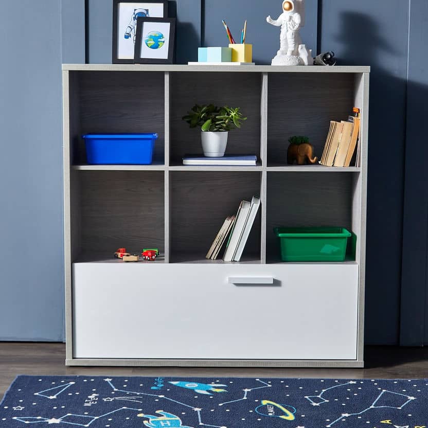Storage unit with shelves SKY