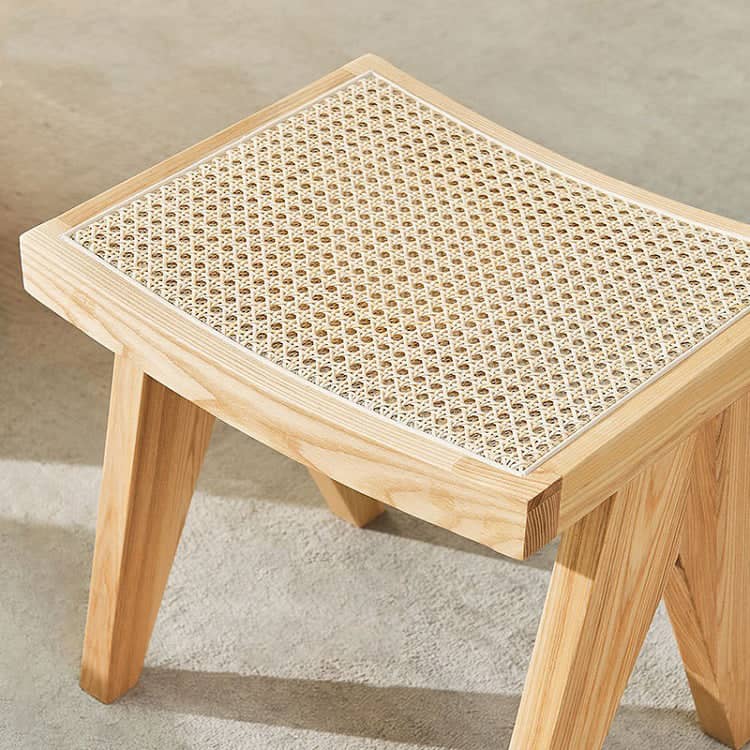 مقعد خشبي بتصميم بوهيمي - BAYTK-homznia