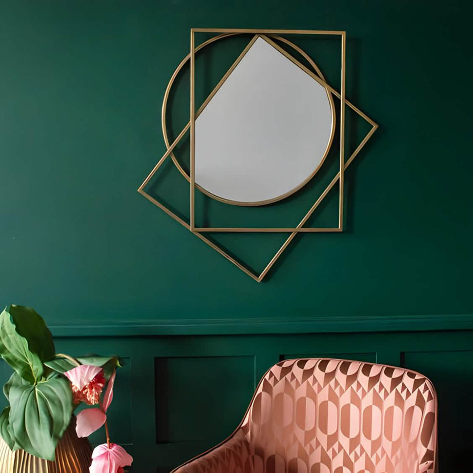 Gold Framed Mirrors - RON45