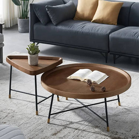 Coffee Table with Metal Legs - RG15