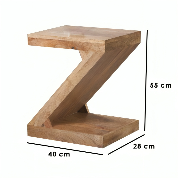 طاولة جانبية بتصميم ريفي - ROD100-homznia