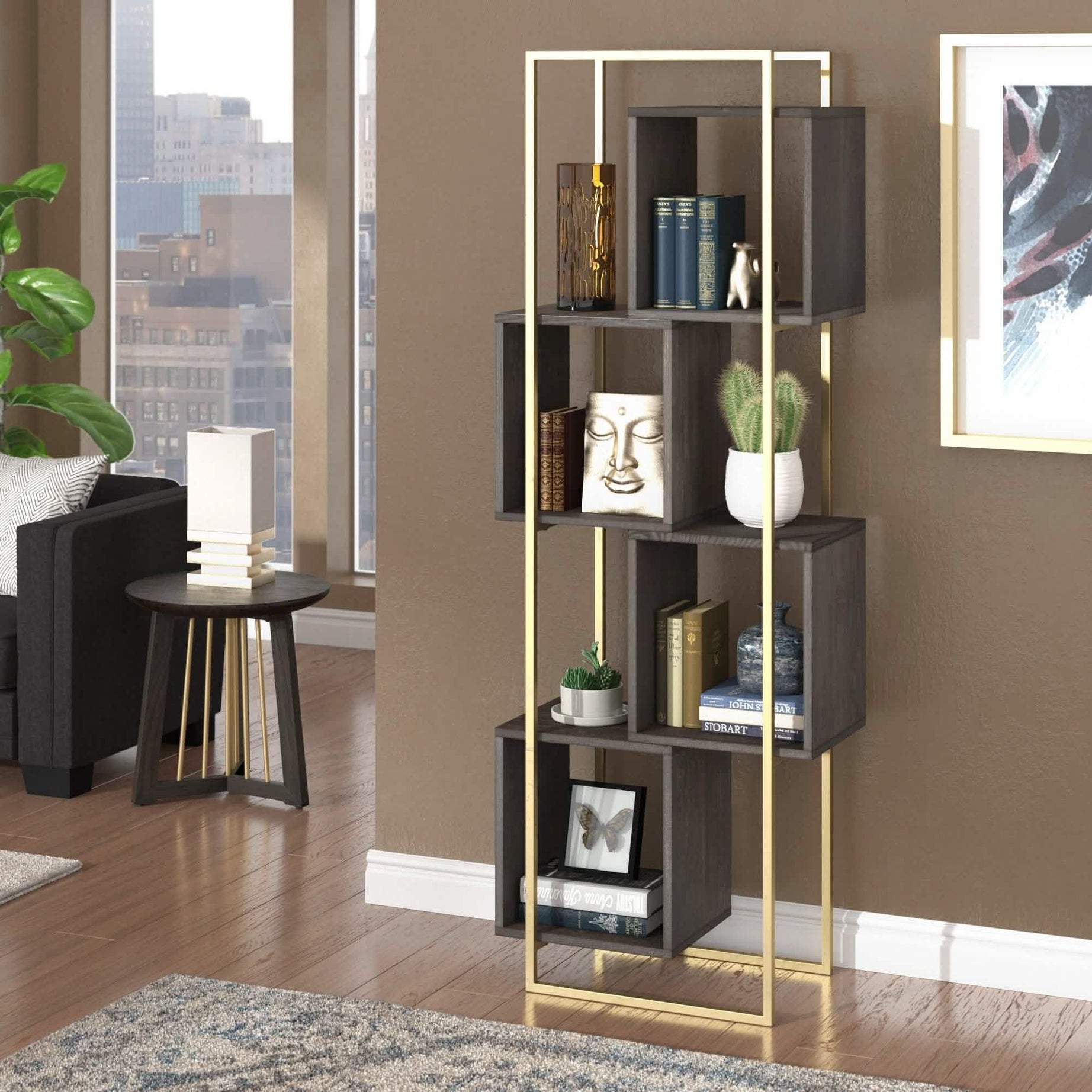 Metal Shelving Unit - RON184